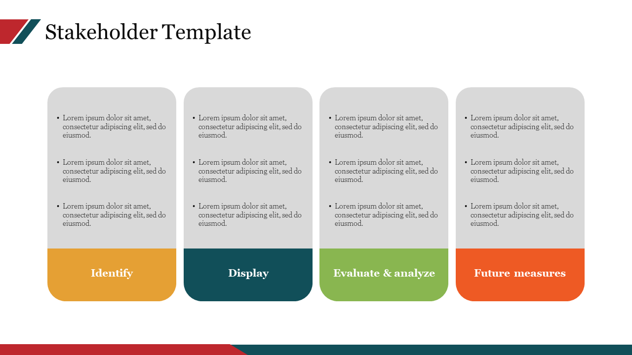 Stakeholder Template Free